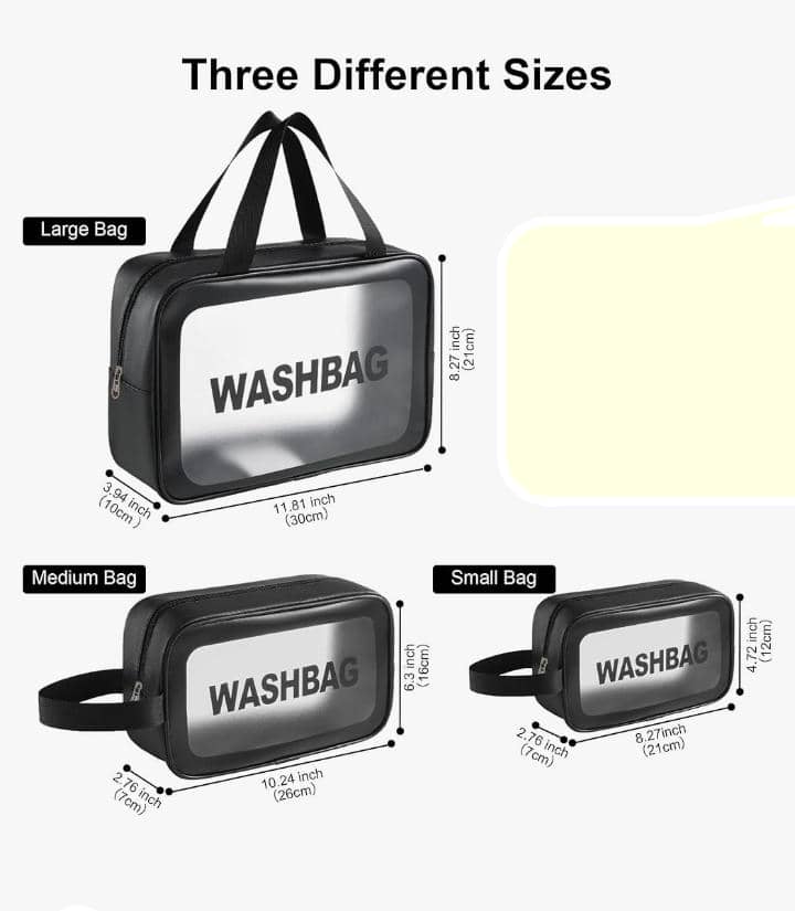 Portable Makeup Cosmetics Waterproof Washbag