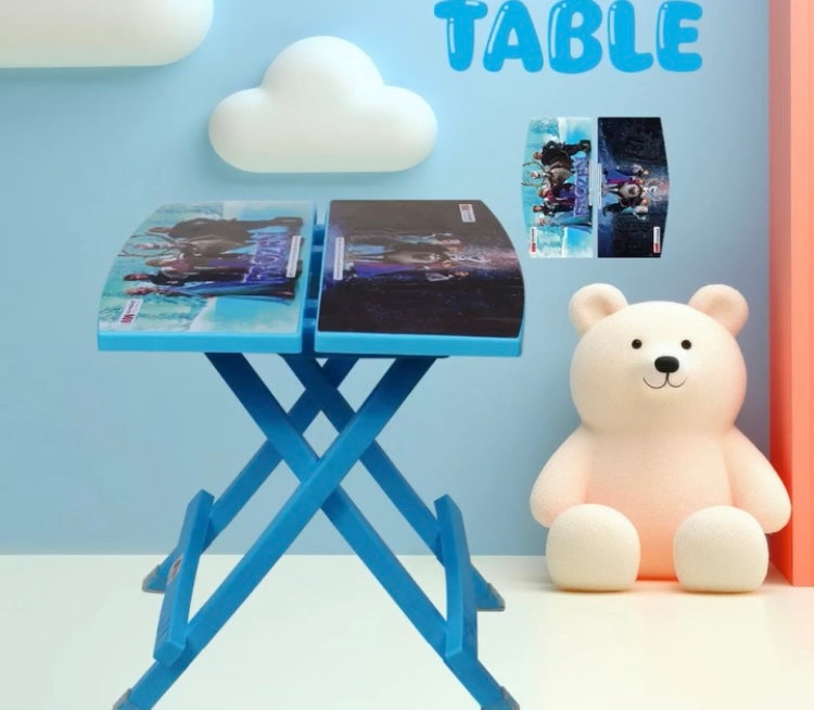 Kids Foldable Table with 2 Foldable Chairs Best Quality