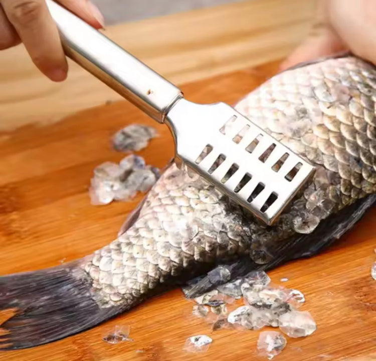 Stainless Steel Fish Scale Peeling Cleaner