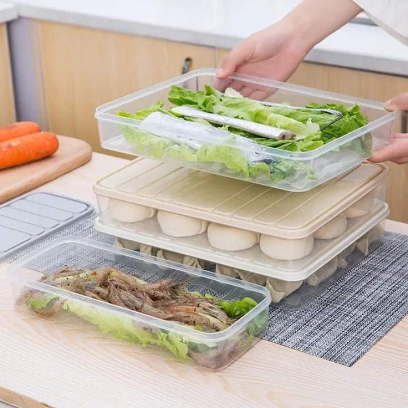 Large Capacity Food Storage Box – Airtight Kitchen & Pantry Organizer | Adornia.pk