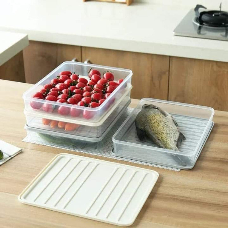 Large Capacity Food Storage Box – Airtight Kitchen & Pantry Organizer | Adornia.pk