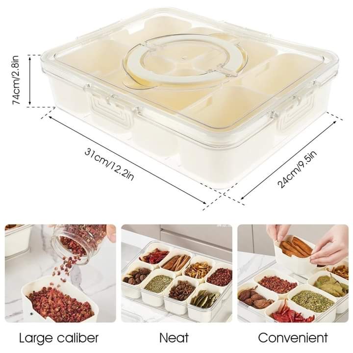 Luxury Foodgrade Refrigerator Storage And Seasoning Box