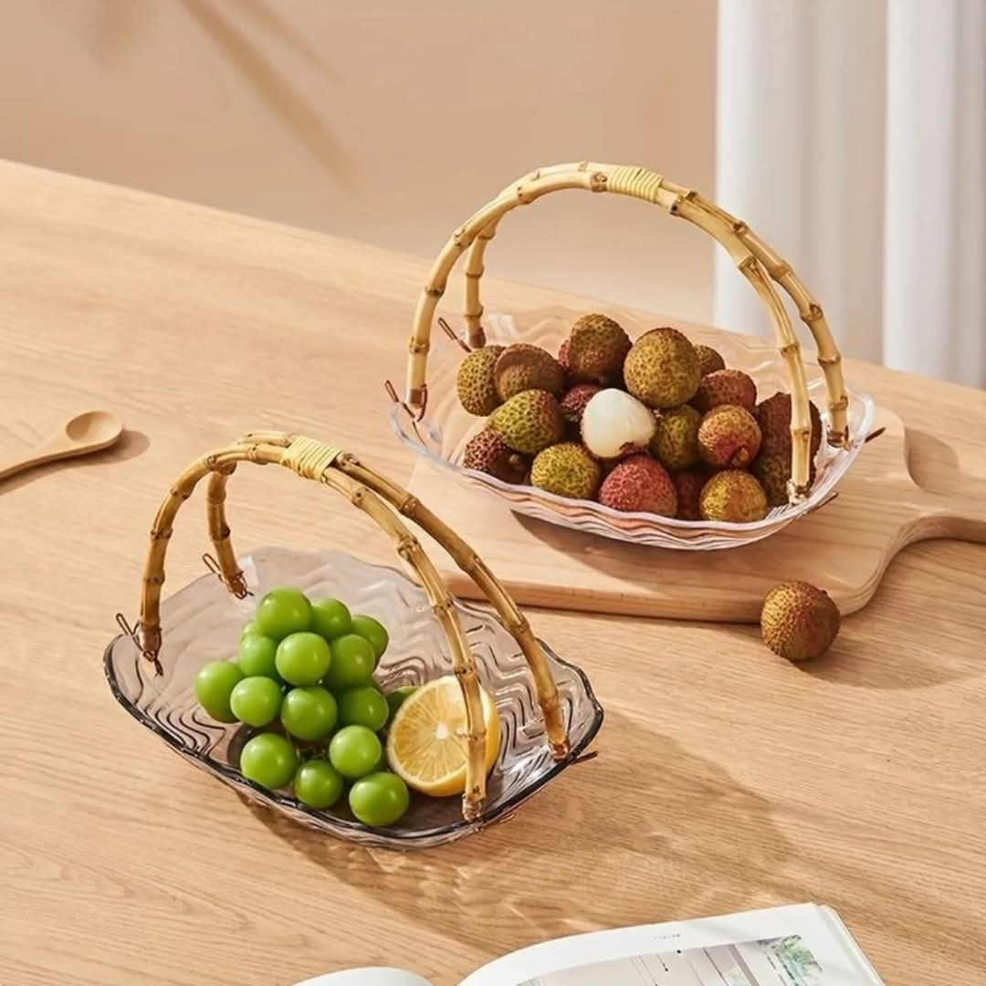 Portable Acrylic Dry Fruit Tray