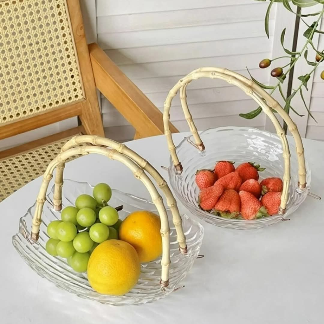 Portable Acrylic Dry Fruit Tray