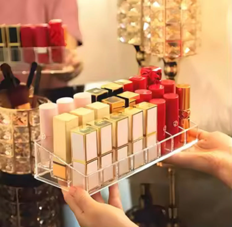 24 Grids High Quality Acrylic Lipstick Organizer