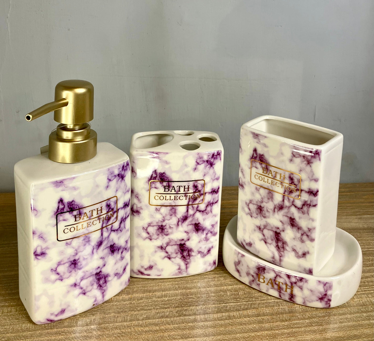 Bathroom Set 4Pcs