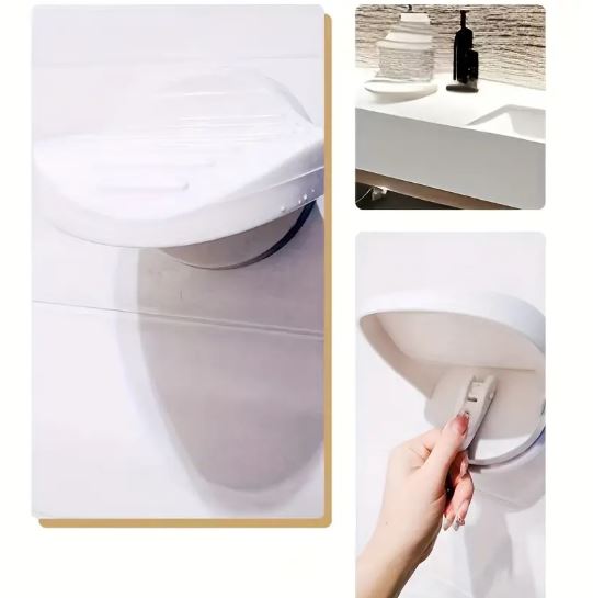 Foot Shower Pedal | Shower Foot Rest with Suction Cup