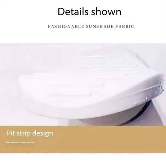 Foot Shower Pedal | Shower Foot Rest with Suction Cup