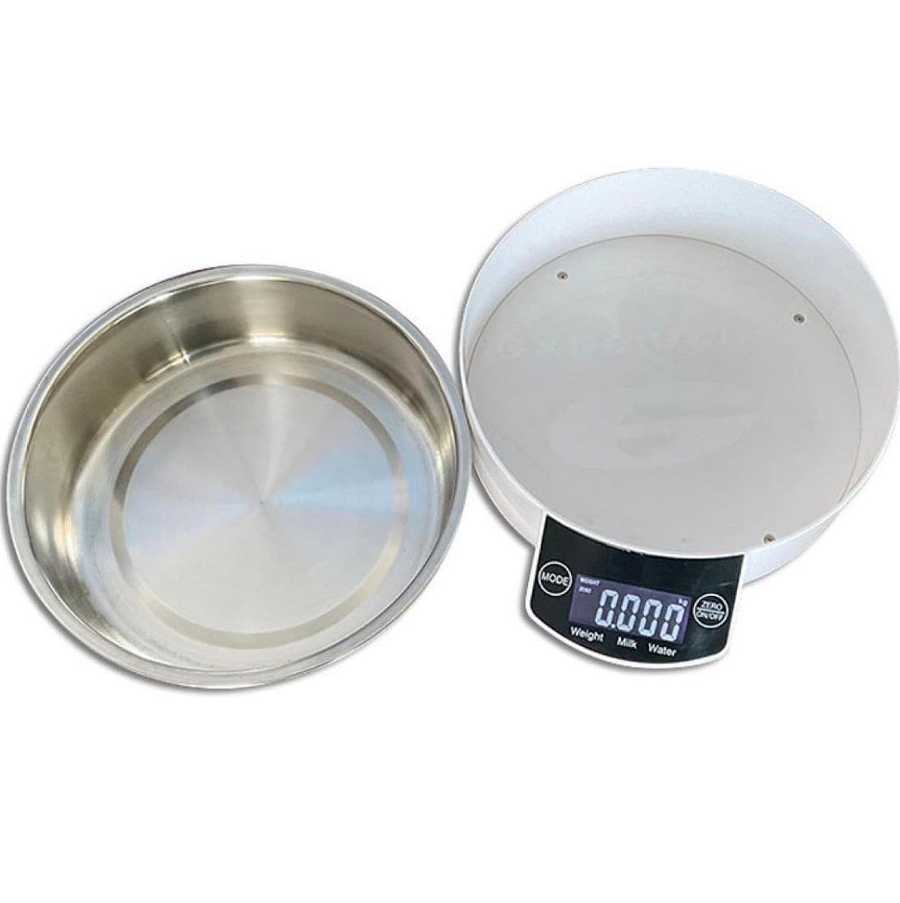 Digital Stainless Steel Kitchen Weighing Bowl Scale – Multifunction LCD Food Measuring Tool