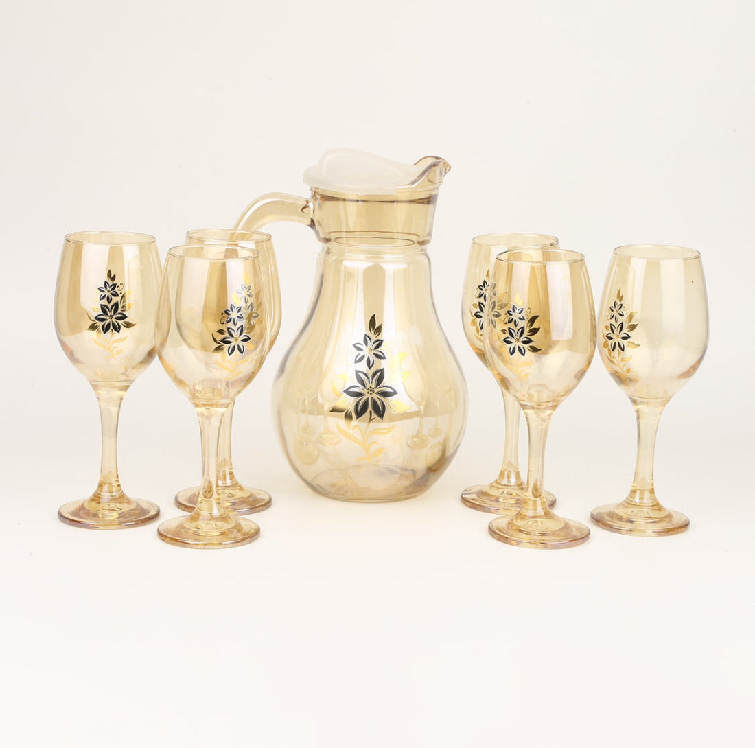 ROYAL GOLD 7PC WATER SET