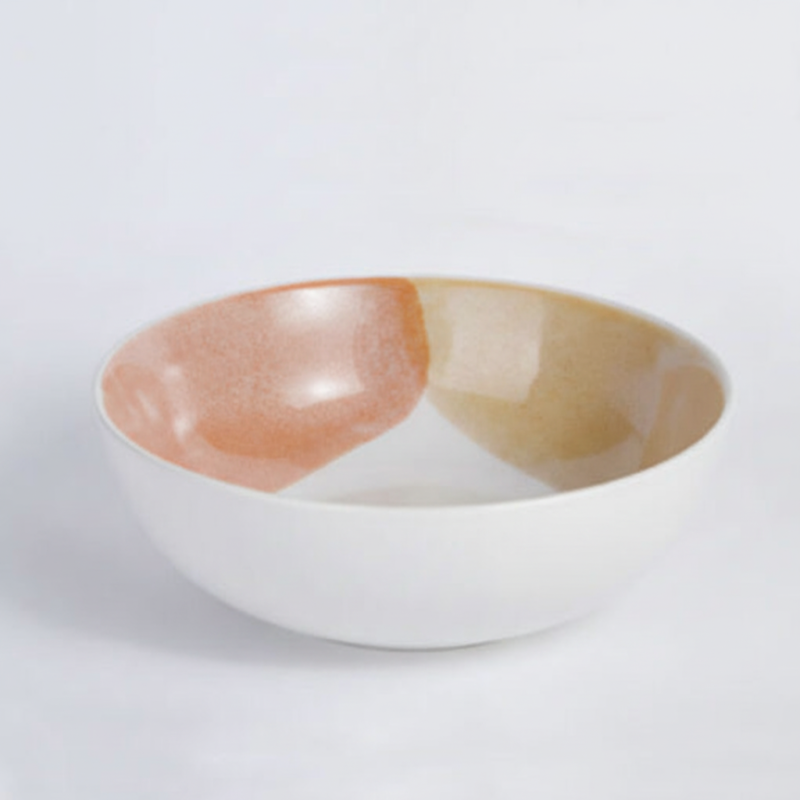 Danny Home Ceramic Hand Painted Bowl 8 Inch