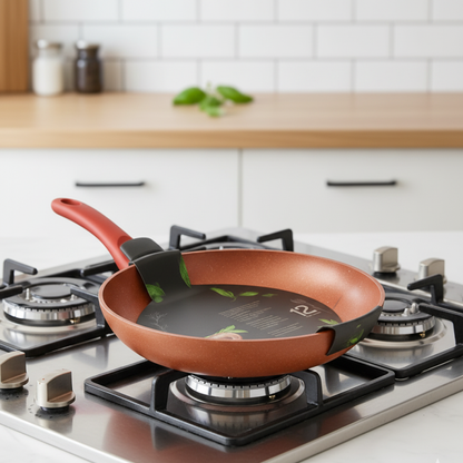 Copper-Speckled Nonstick Fry Pan