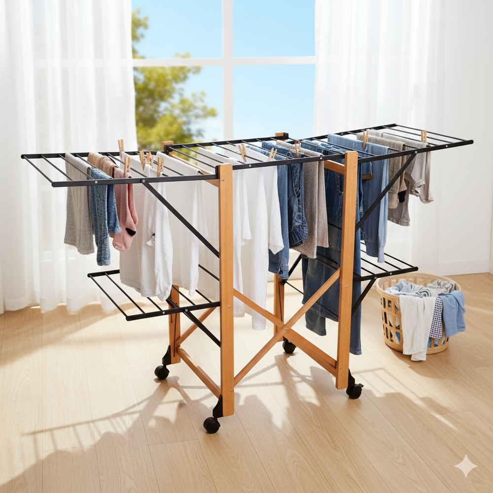The Clothes Drying Station – Foldable & Expandable (2359) by Limon
