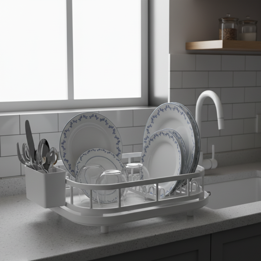 EliteDry Single-Tier Dish Organizer "2303" by Limon