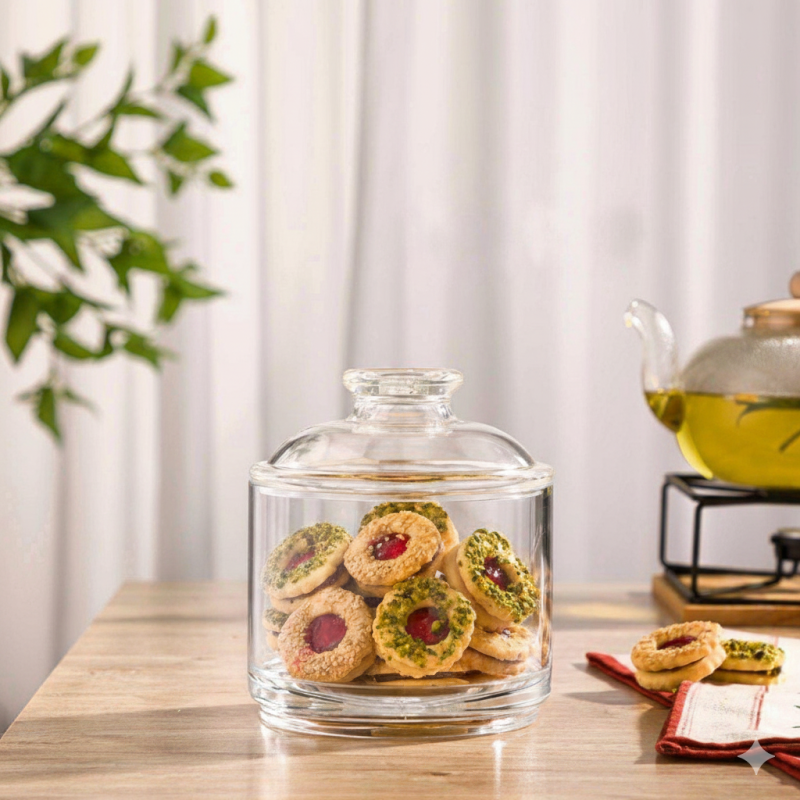 Limon CrystalView Multiuse Food & Snack Storage Container – Premium Clear Kitchen Organizer | Adornia.pk