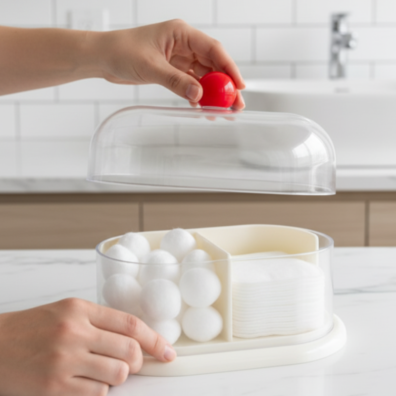 SmileyBuddy Multi-Purpose Essentials Organizer Box – Compact Storage Solution | Adornia.pk