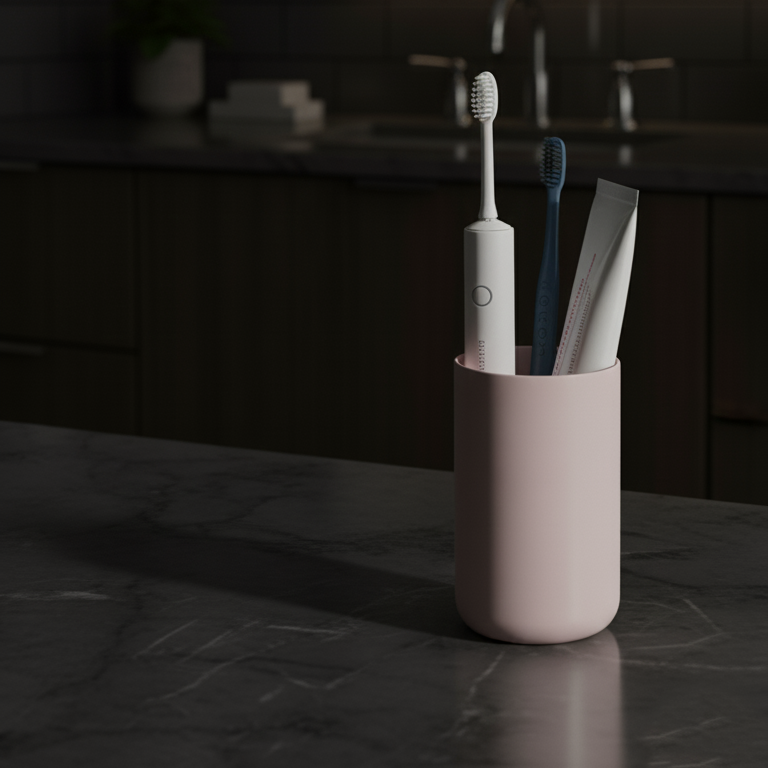 Circular Style Bathroom Essentials Set (6-Piece)