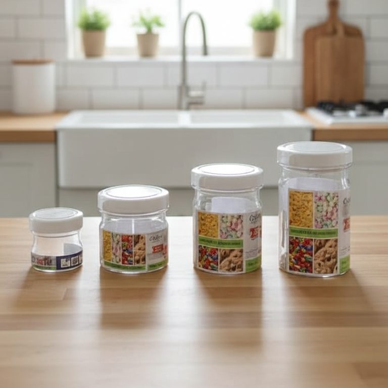 Smart Series Airtight Spice Jars by Ziba
