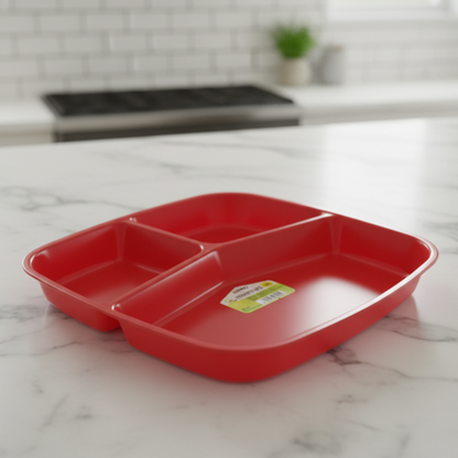 TriServe Compartment Plate (2094) by Limon