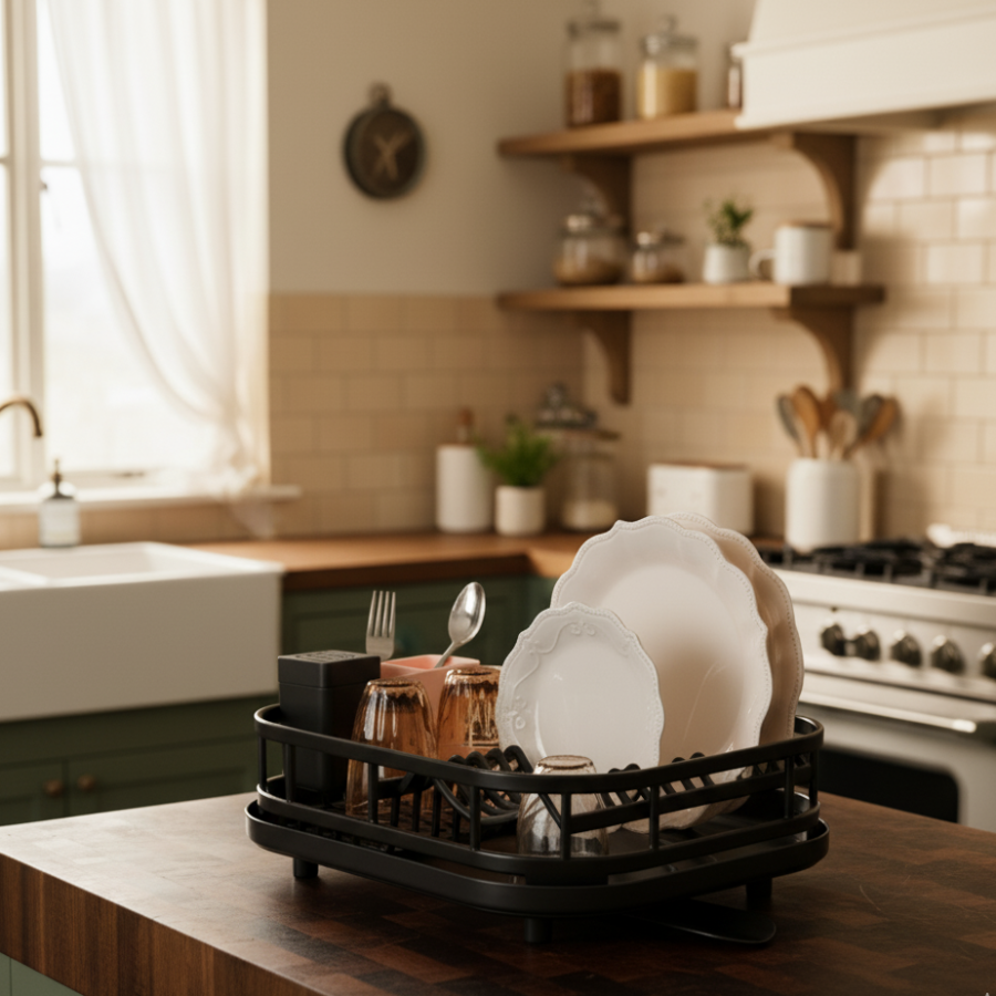 EliteDry Single-Tier Dish Organizer "2303" by Limon