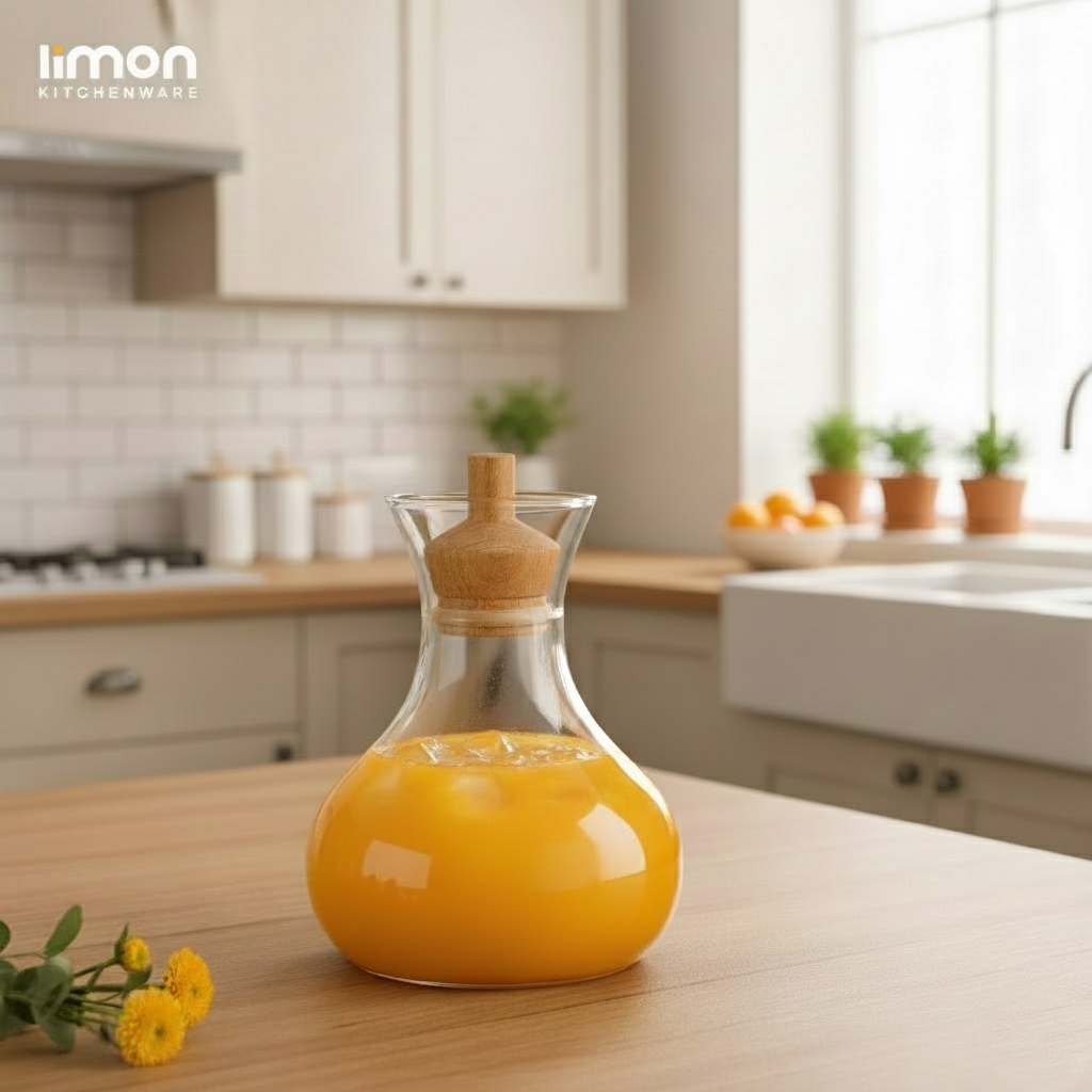 Glass Carafe 950ML (2268) by Limon