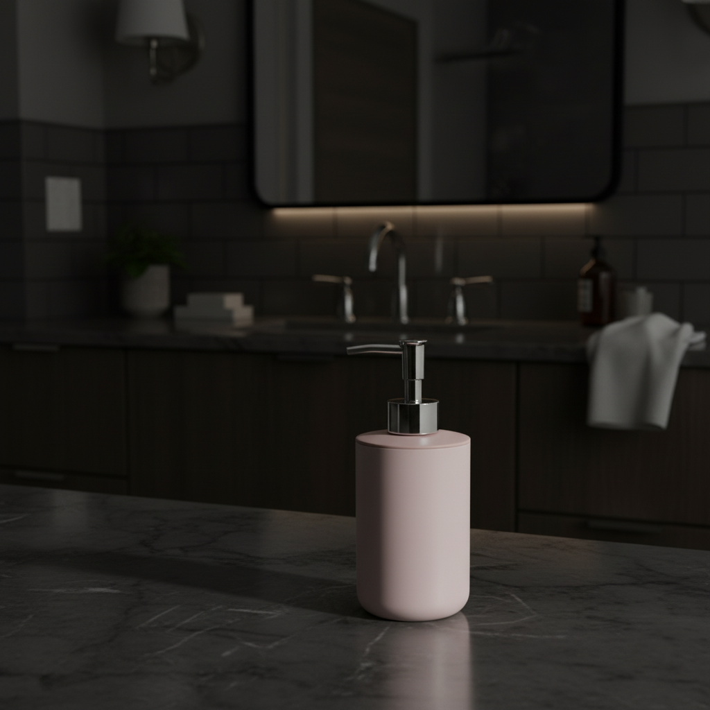 Circular Style Bathroom Essentials Set (6-Piece)