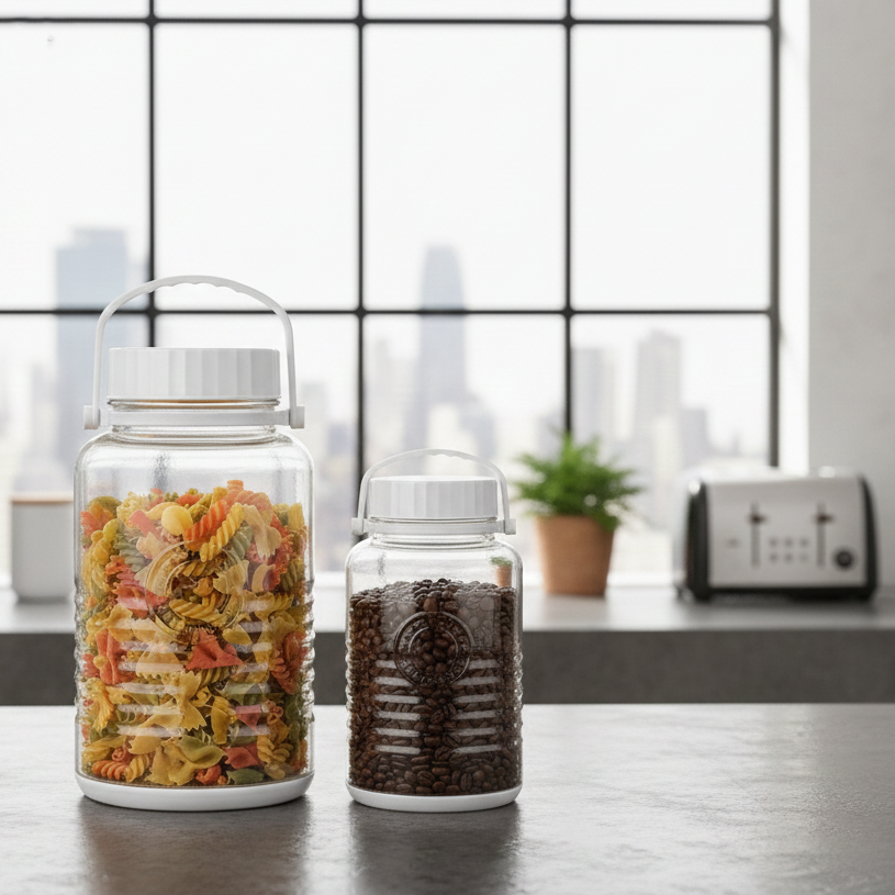 CanisterPro – Sturdy Airtight Glass Canister by Limon