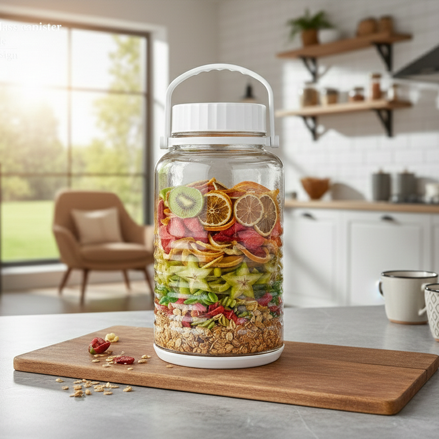 CanisterPro – Sturdy Airtight Glass Canister by Limon