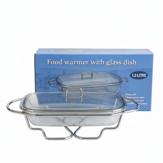 Stainless Steel Food Warmer Dish (Rectange)