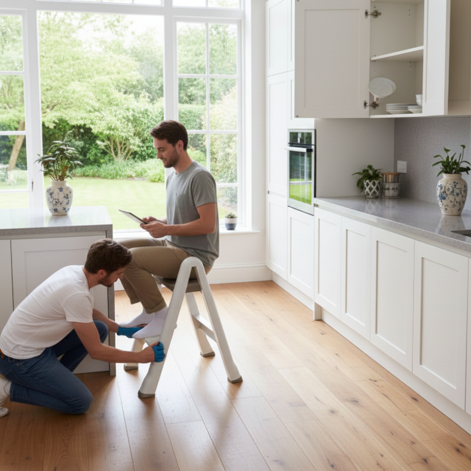 RiseMax 2-Step Ladder Stool (2860) by Limon