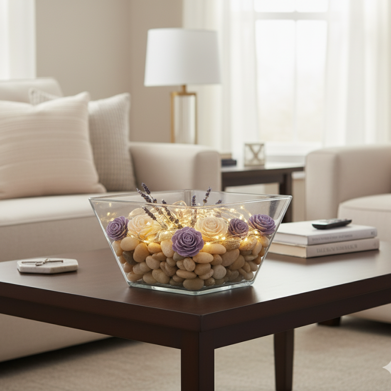 Premium CrystalVue Glass Bowl – Elegant Designer Tableware | Adornia.pk