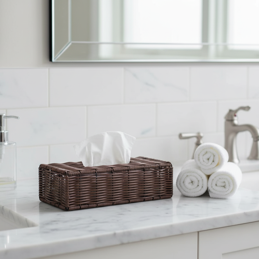 Woven Handmade Tissue Holder (51041) by Ziba