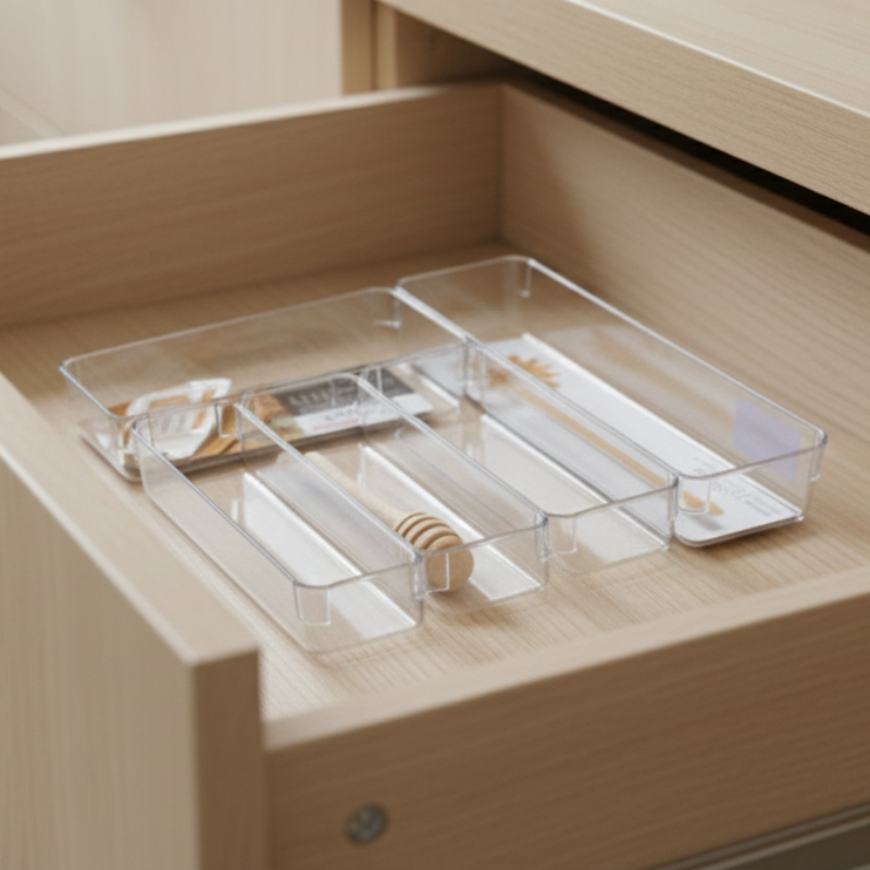 ClutterFree 5-Piece Utensils Organizer (2427) by Limon