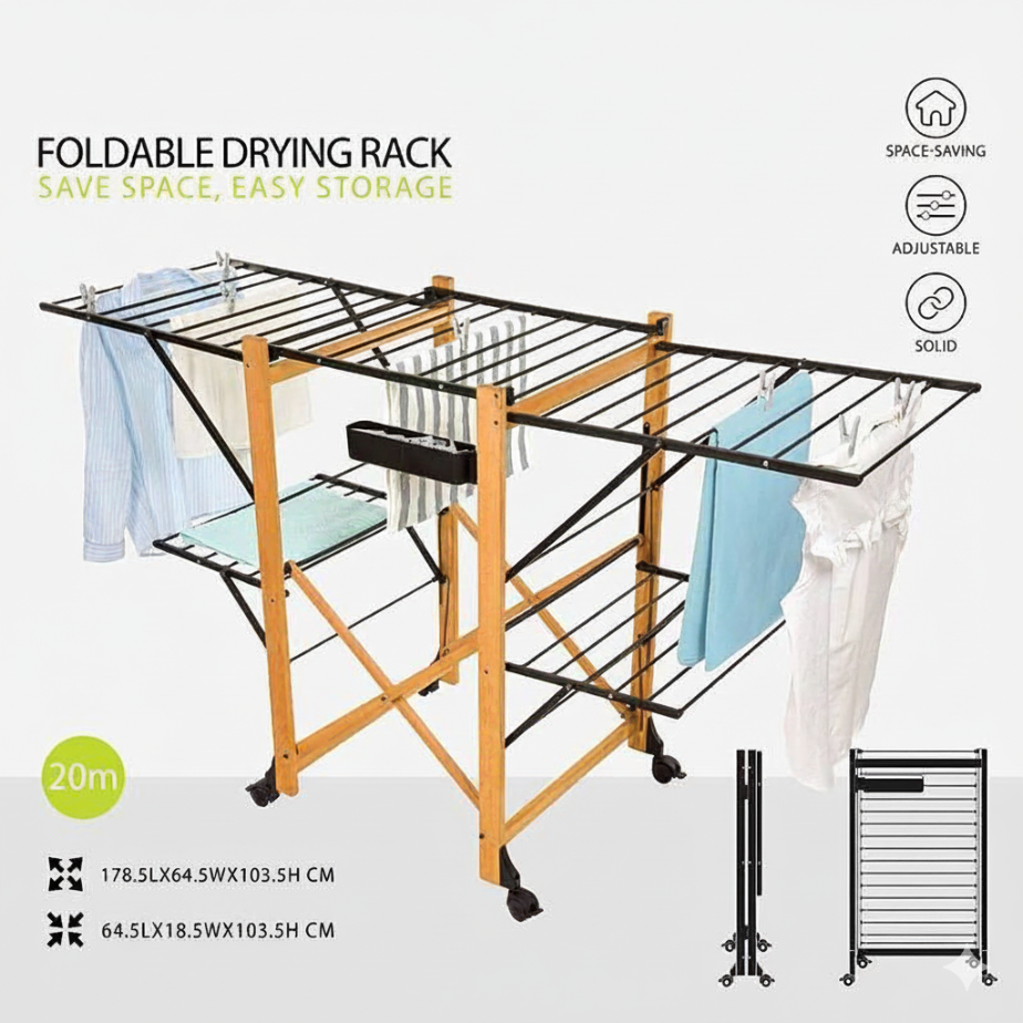 The Clothes Drying Station – Foldable & Expandable (2359) by Limon