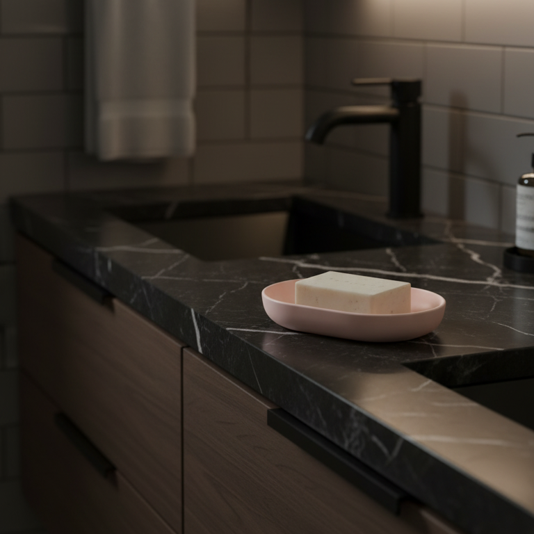 Circular Style Bathroom Essentials Set (6-Piece)