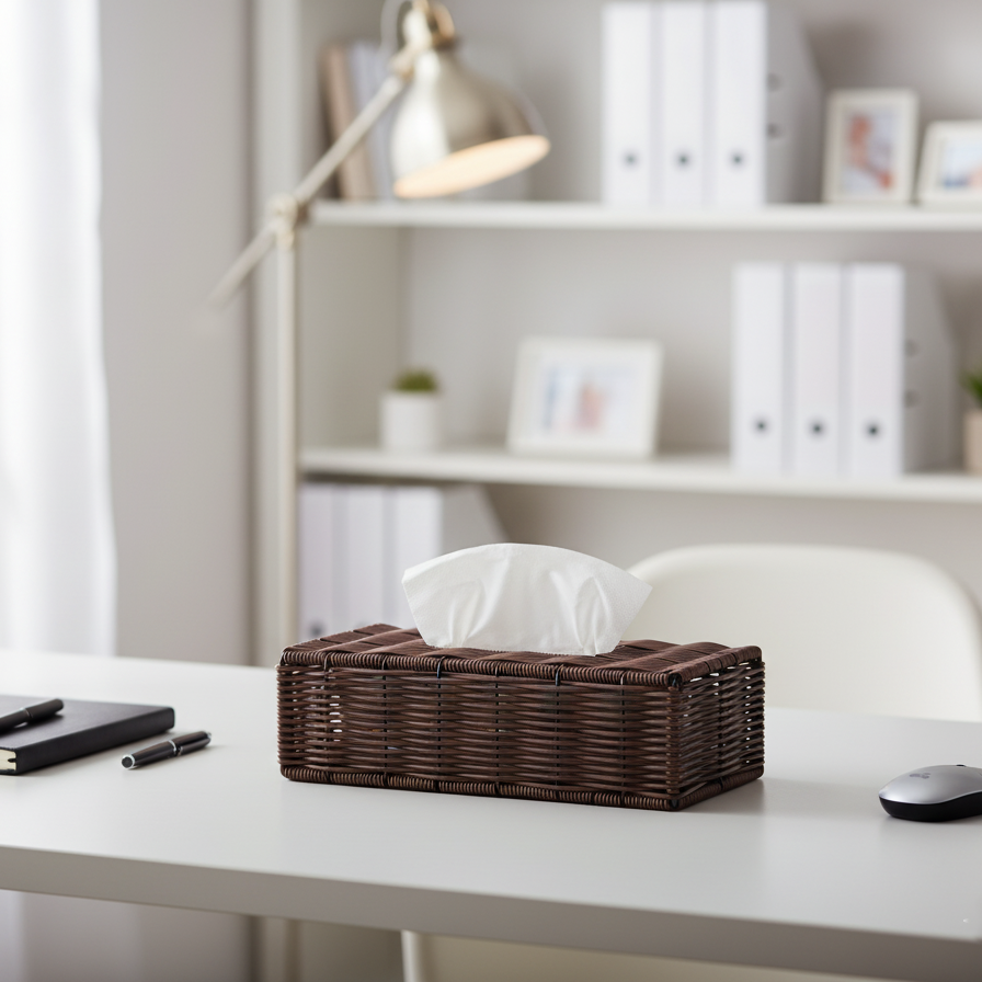 Woven Handmade Tissue Holder (51041) by Ziba