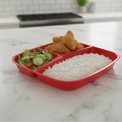 TriServe Compartment Plate (2094) by Limon