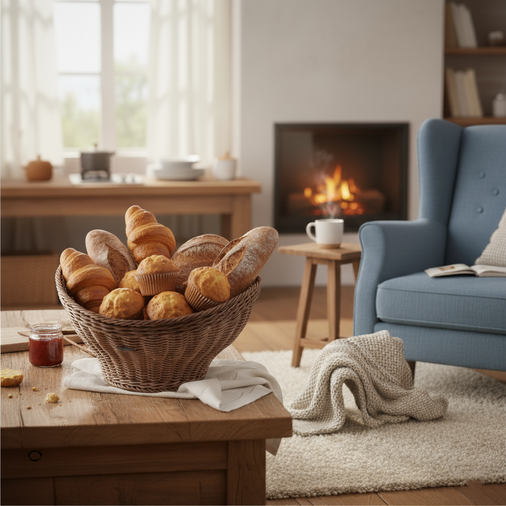 Handmade Oval Basket (51052) by Ziba