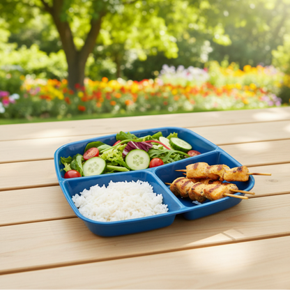 TriServe Compartment Plate (2094) by Limon