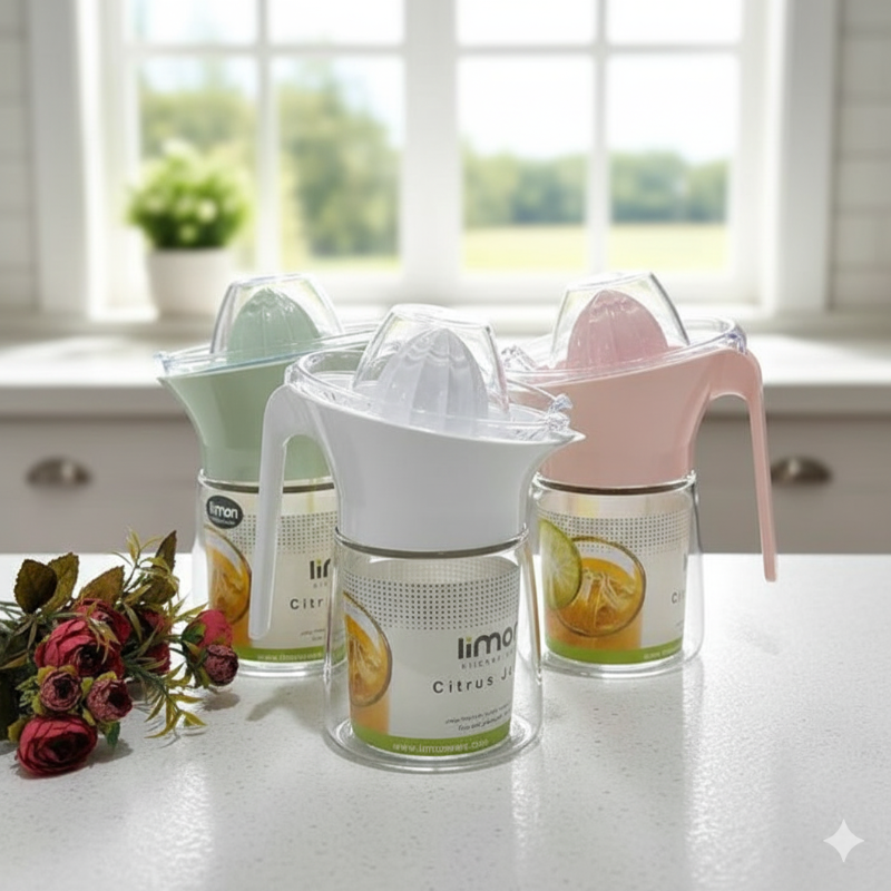 CitrusEase Glass Juicer & Pitcher – Premium Citrus Juice Extractor | Adornia.pk