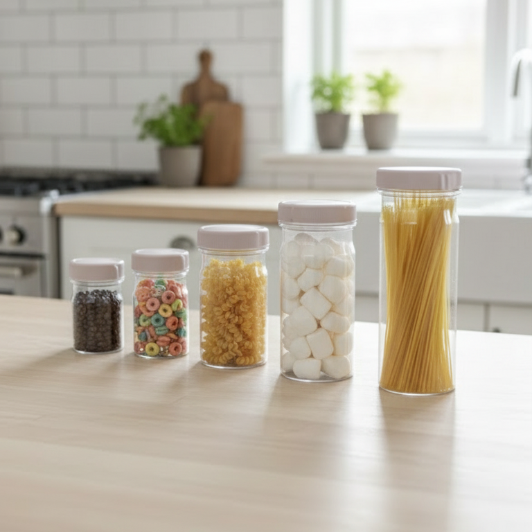 Slim Series Airtight Spice Jars by Ziba