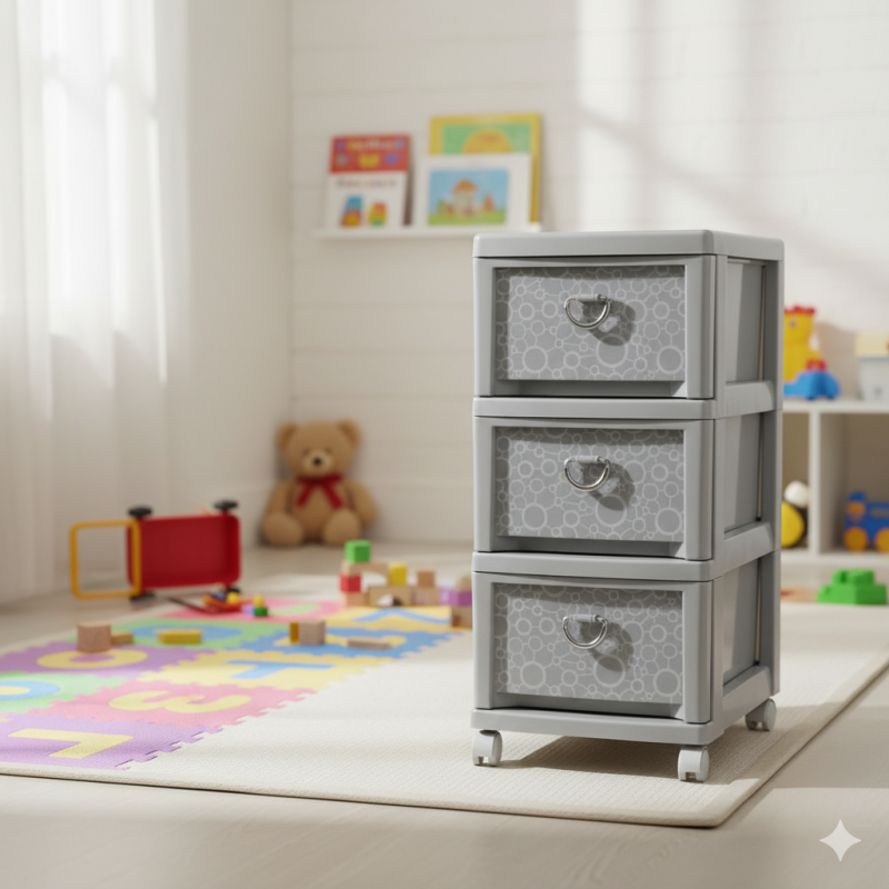 SmartStack Multi-Tier Storage Organizer – Space-Saving Home & Office Solution | Adornia.pk