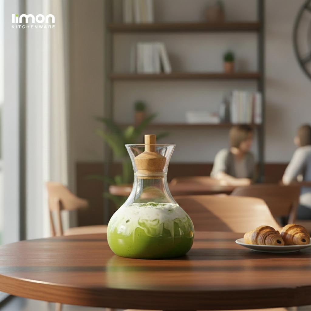 Glass Carafe 950ML (2268) by Limon