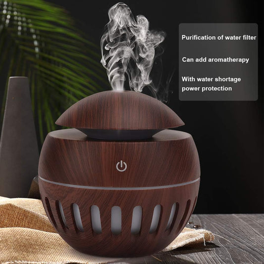 Round Wooden Humidifier