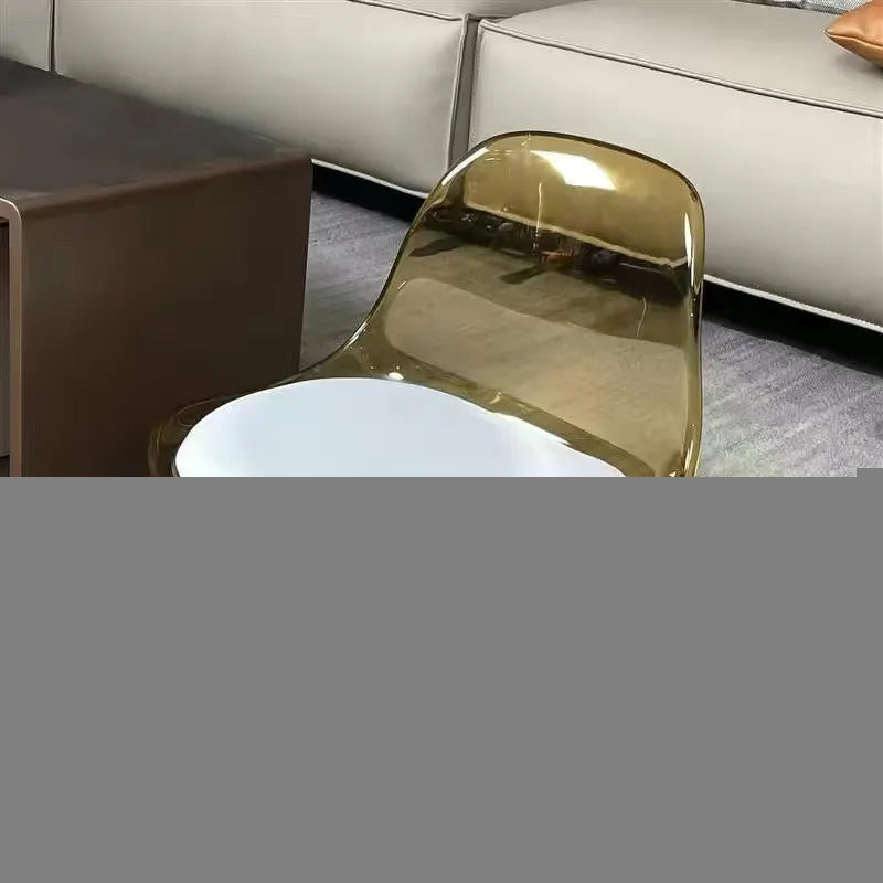 Acrylic moving chair