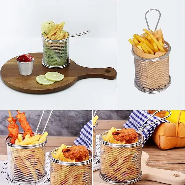 Stainless Steel Mini Fries Basket