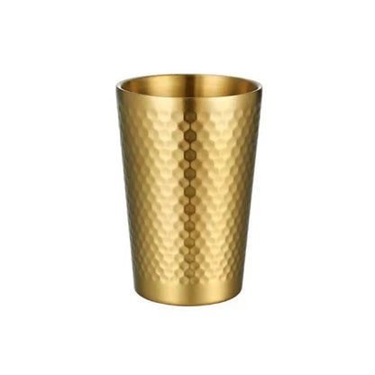 زجاج ذهبي ذو نسيج مطروق