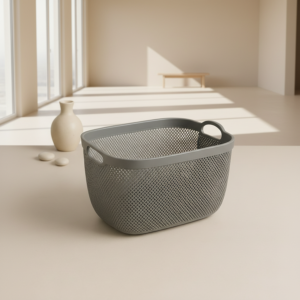 Ziba 28L Premium Mesh Storage Basket – Multi-Purpose Large Organizer for Home & Laundry