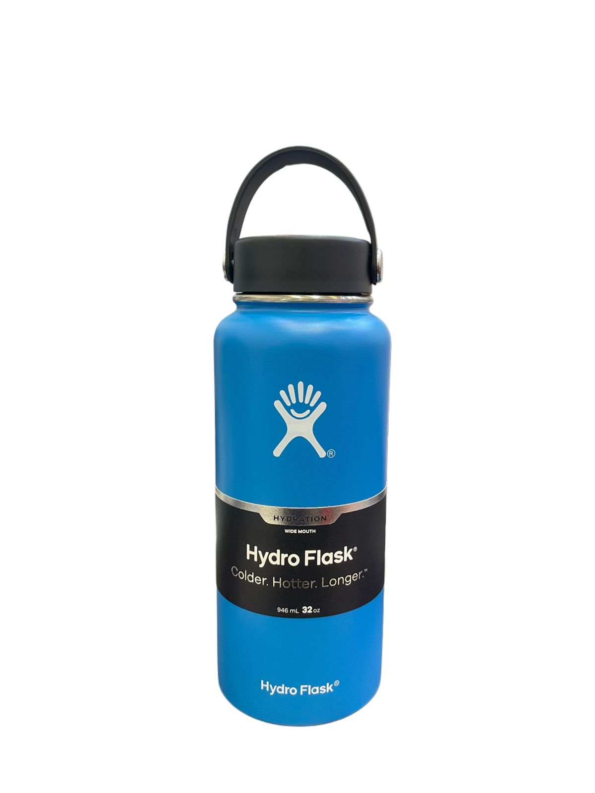 Hydro Flask 32oz Wide Mouth With Flex Straw Cap | Blue