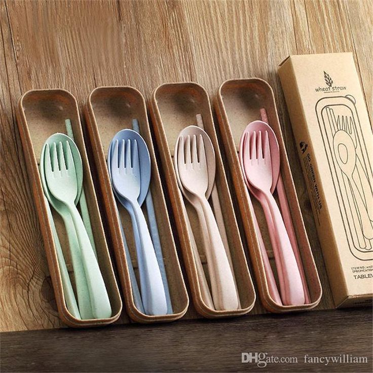 Eco-Friendly Travel Utensil Set with Storage Box – Lightweight Cutlery Kit